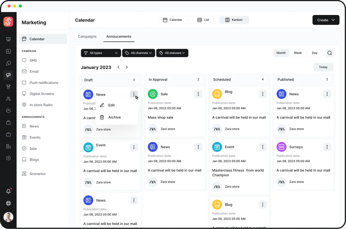 Simplaq product interface