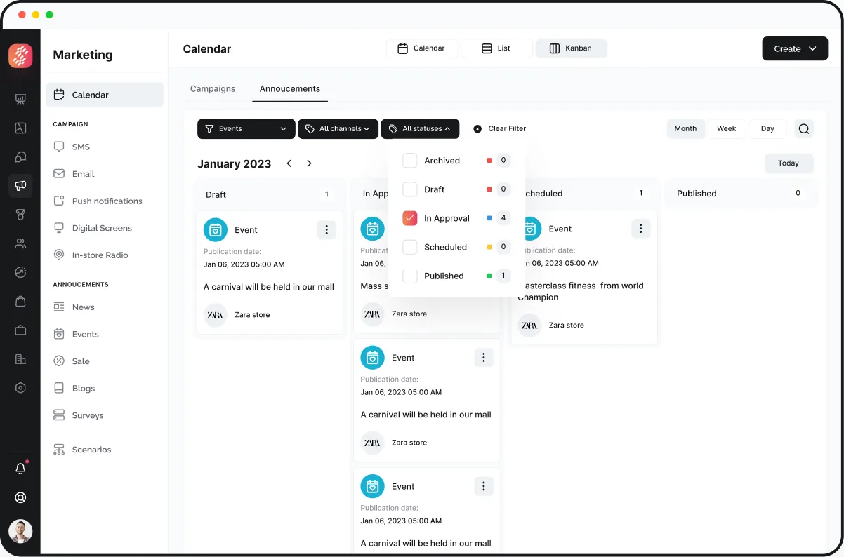 Simplaq product interface
