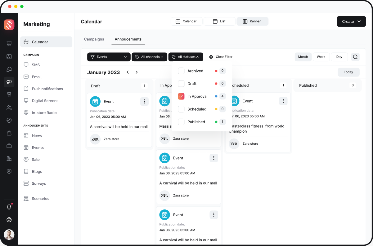 Simplaq product interface