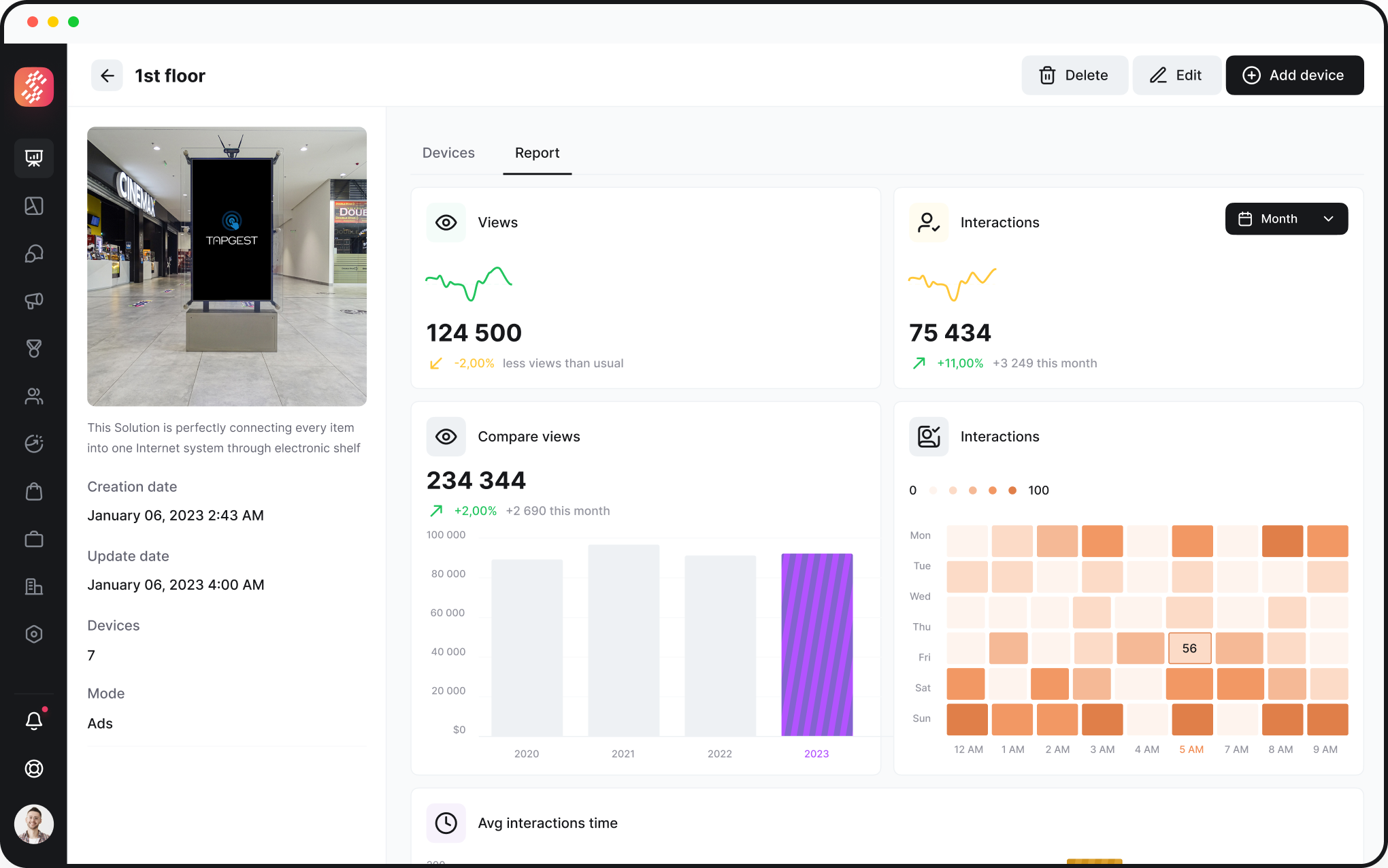 Simplaq product interface